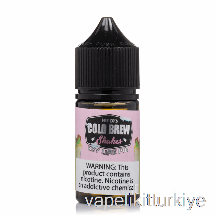 Vape Elektronik Sigara Limonlu Pasta - Nitros Soğuk Demleme Tuzları - 30ml 25mg